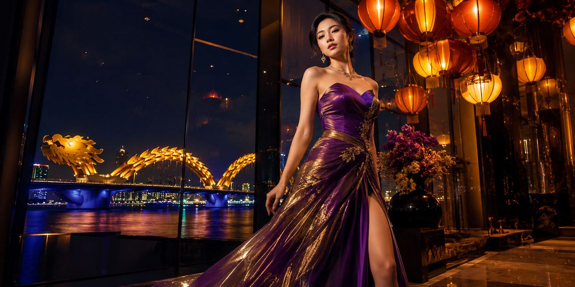 Không gian casino và đặt cược trực tuyến lung linh ánh đèn lồng tại Đà Nẵng